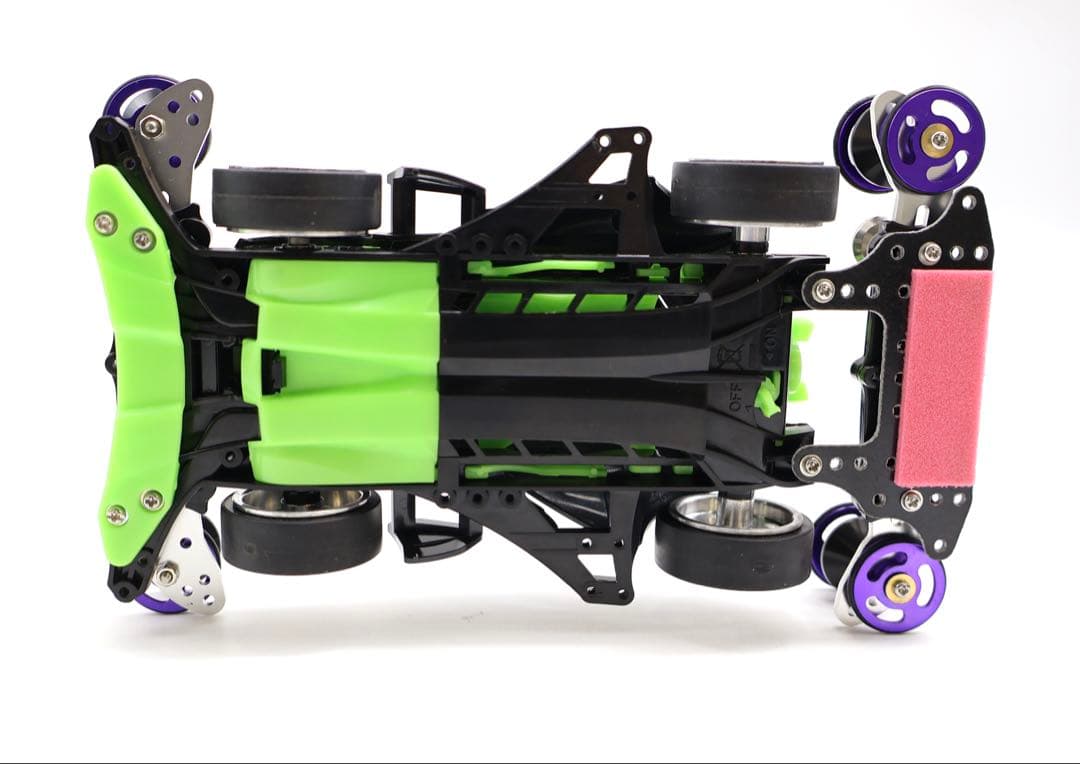 ミニ四駆 引退 セット 充電 スピードチェッカー 完成