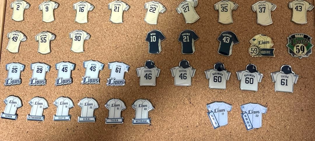 埼玉西武ライオンズ ピンバッジ 缶バッジ まとめ売り バラ売り