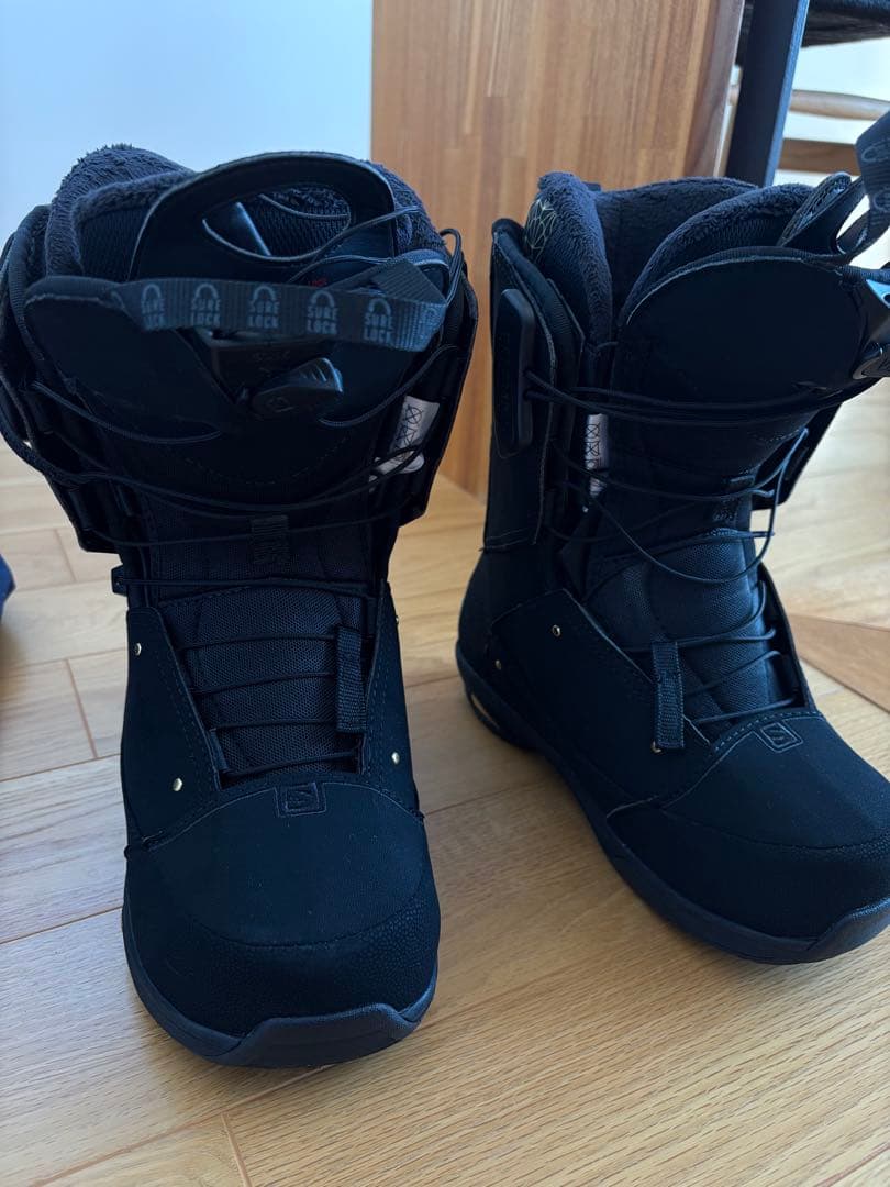 サロモン　スノーボードブーツ 女性用 ブラック　23.5