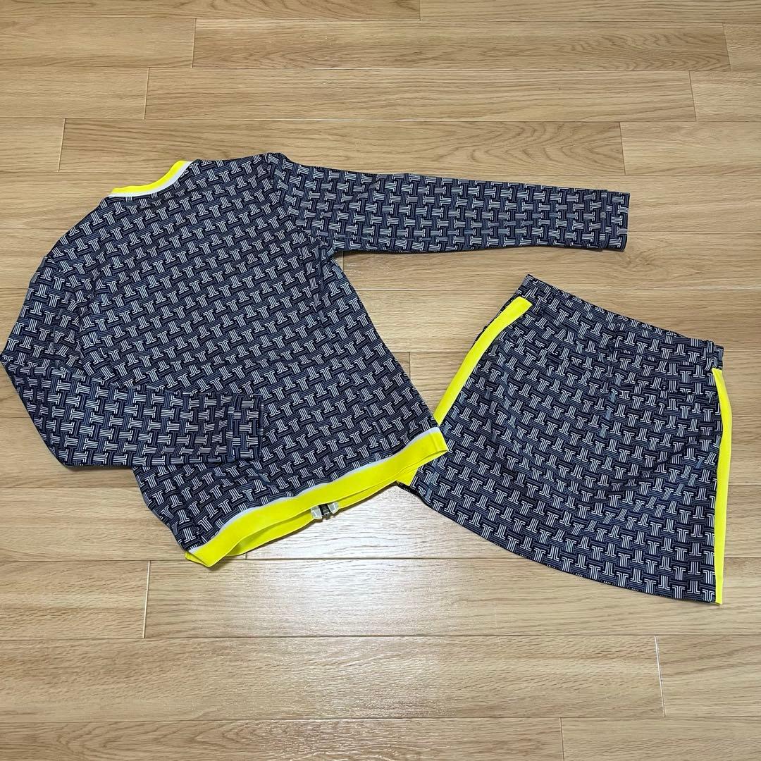 LANVIN SPORT♡ゴルフ♡ジャケット＆スカートセット 38＆XS
