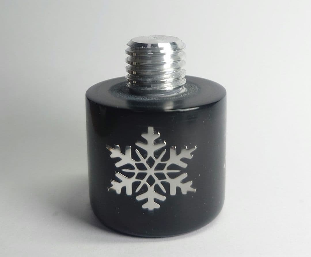 限定商品 1.1インチエクステンション　 MEZZ用(銀の雪の結晶デザイン)