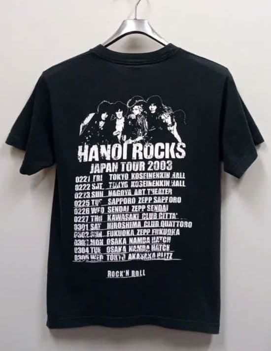 ハノイロックス 2003年日本ツアーTシャツ