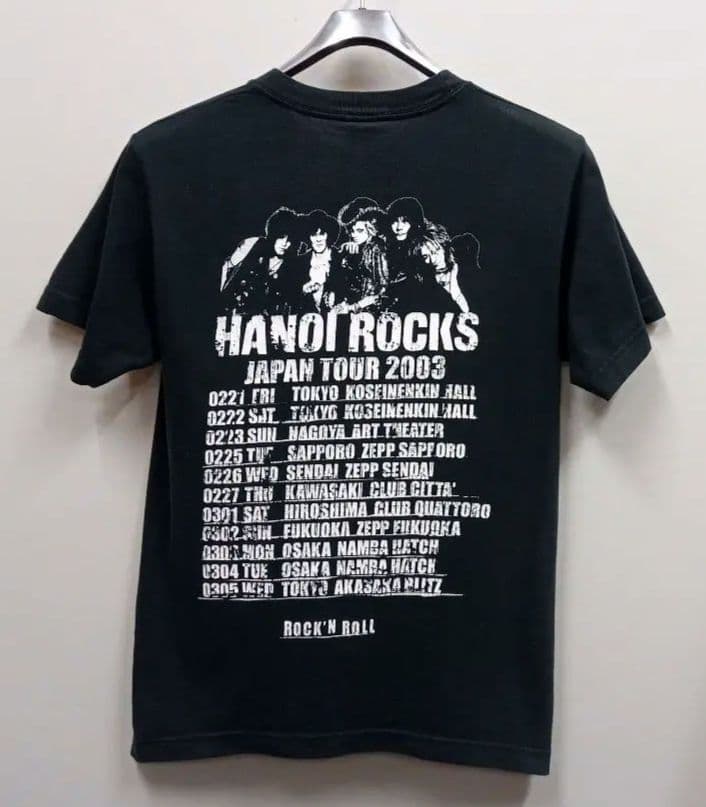 ハノイロックス 2003年日本ツアーTシャツ