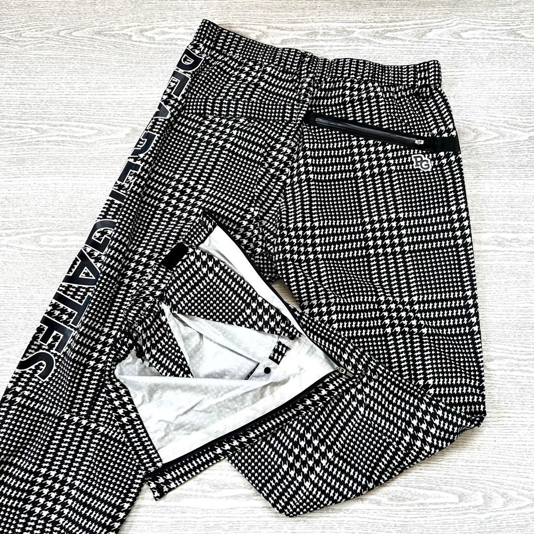 PEARLY GATES PG89 千鳥チェック レインウエア セットアップ