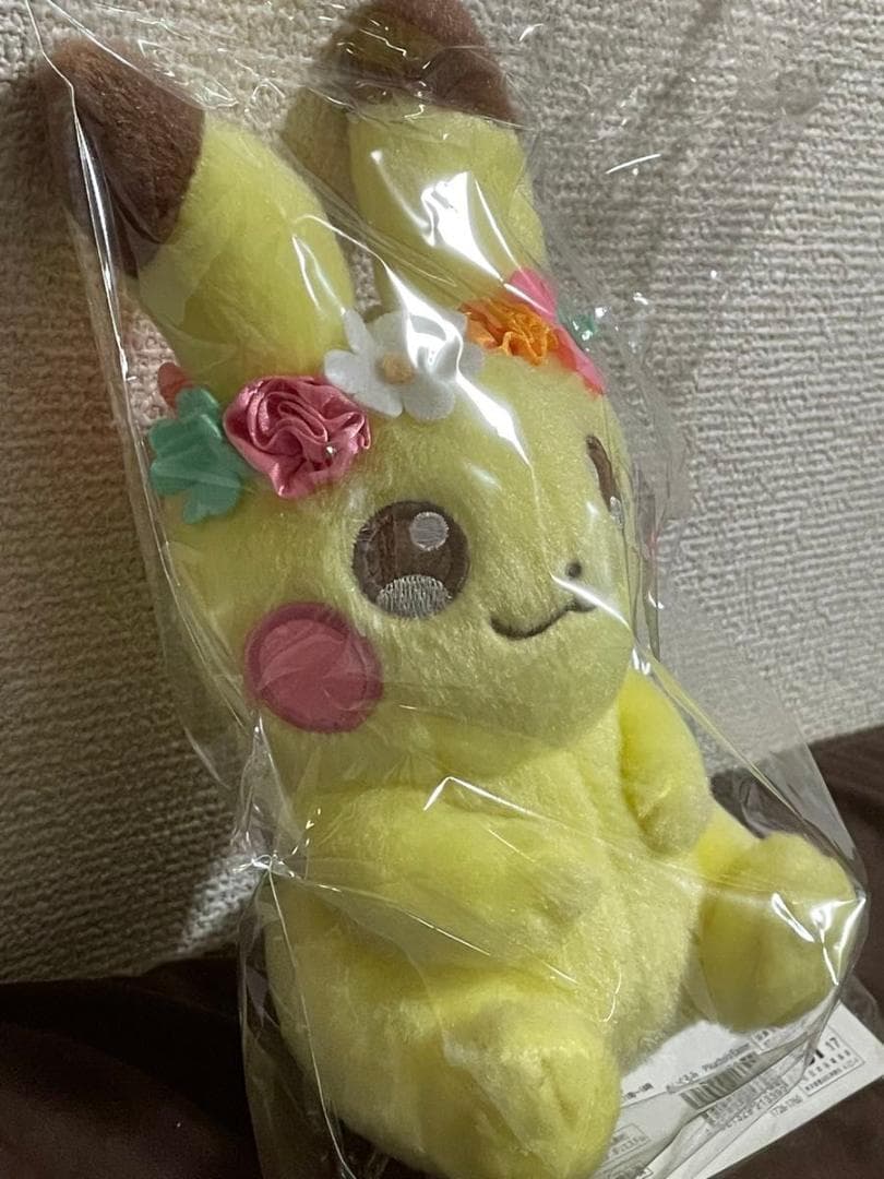 2017年 Pikachu’s Easter ぬいぐるみ ピカチュウ パステル