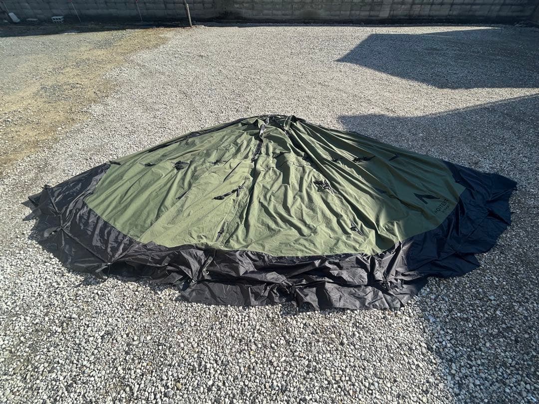 ノルテント ギャム8 PC アーミーグリーン Nortentドーム型 ポリコット