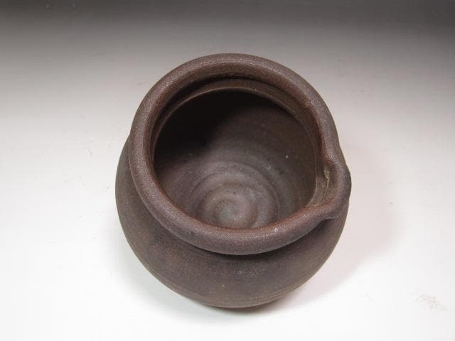 ★　古備前　鉄漿（お歯黒）　壷★x274