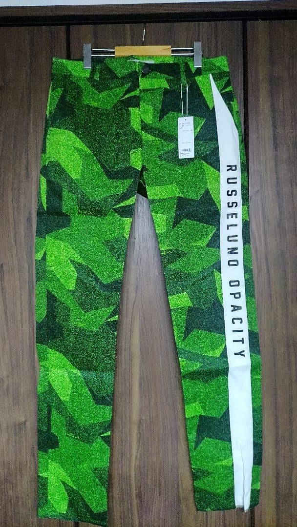 Russeluno ラッセルノ プリントロゴ パンツ