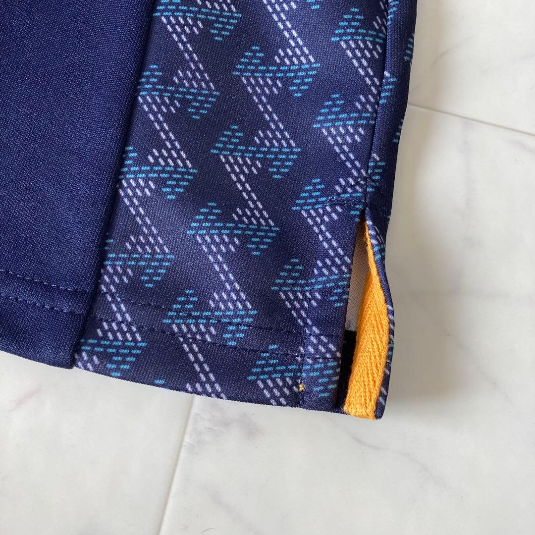 ⛳️美品レディースL レザレクションGM 半袖ポロシャツ 紺