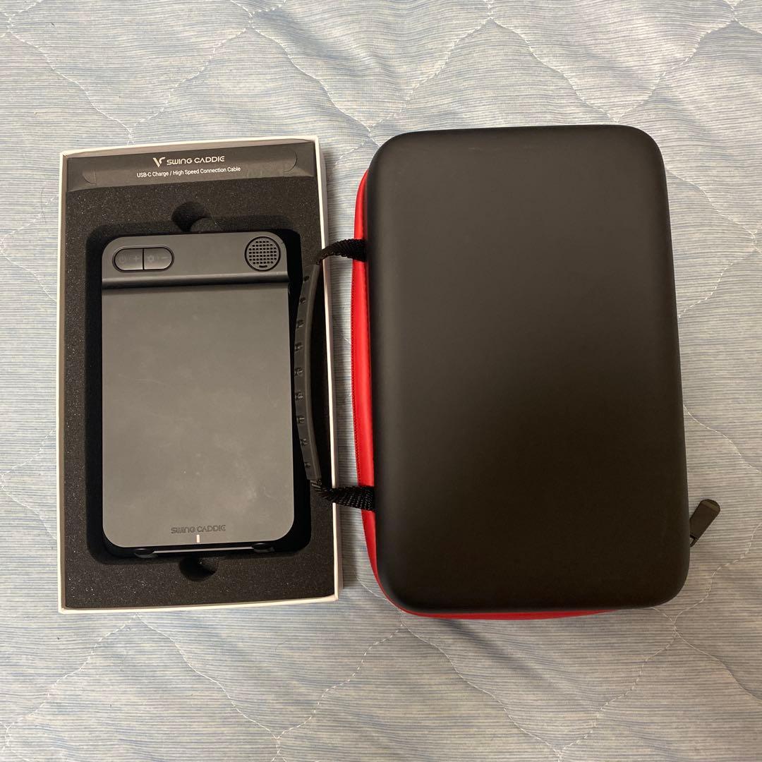 A*d様 美品‼️ボイスキャディ SC4 スイングキャディ 弾道測定器　➕専用ポ