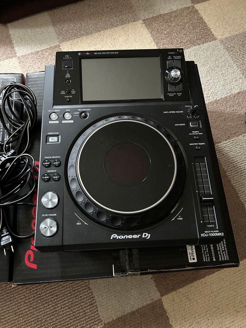 Pioneer DJ XDJ-1000MK2 2台セット