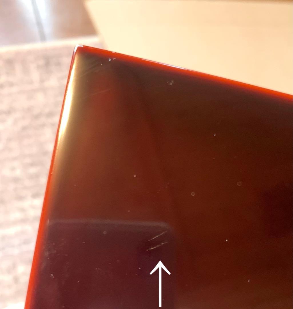 美品　木製　本漆塗　ため塗り　利休箱　利休茶箱