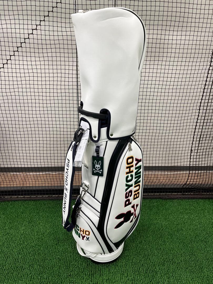 新品未使用 サイコバニー キャディバッグ 合皮