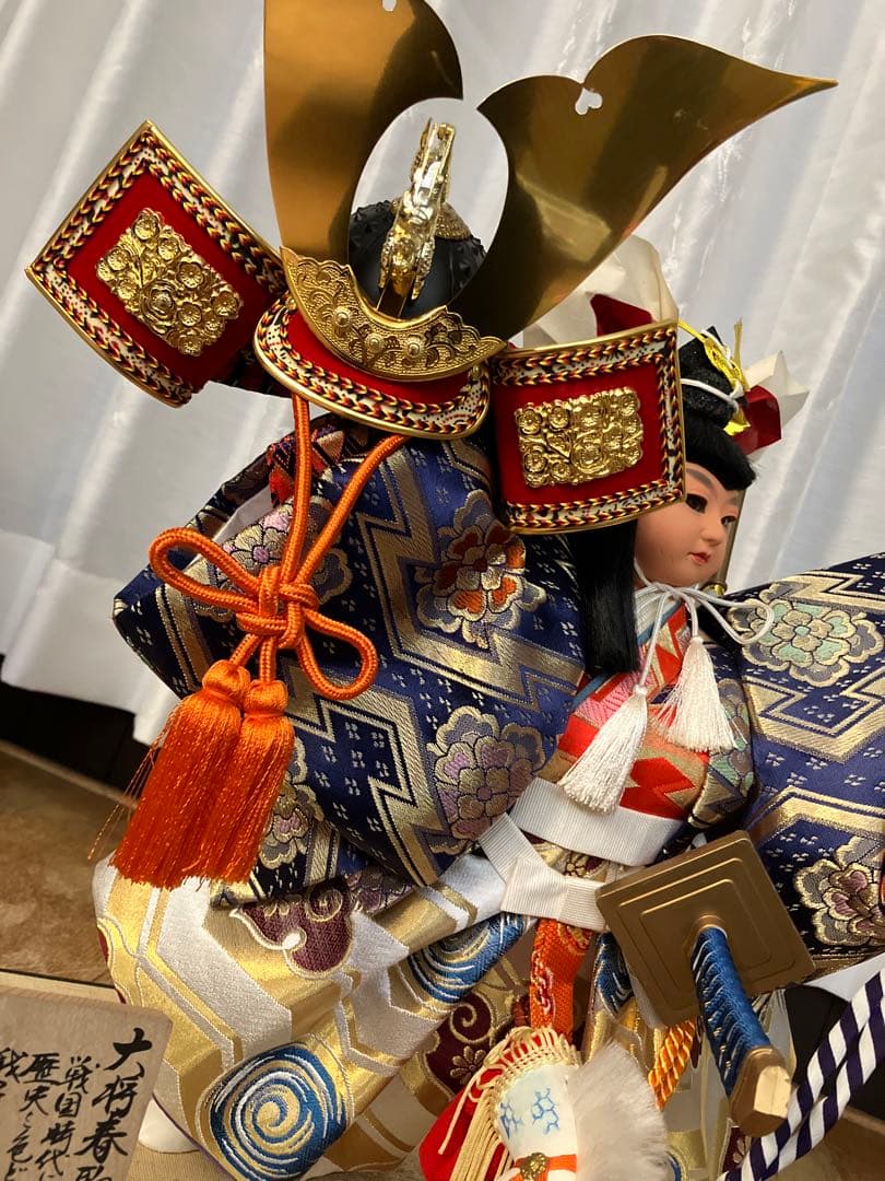 市松人形 豪華衣装 黒髪 プレミアムクオリティ