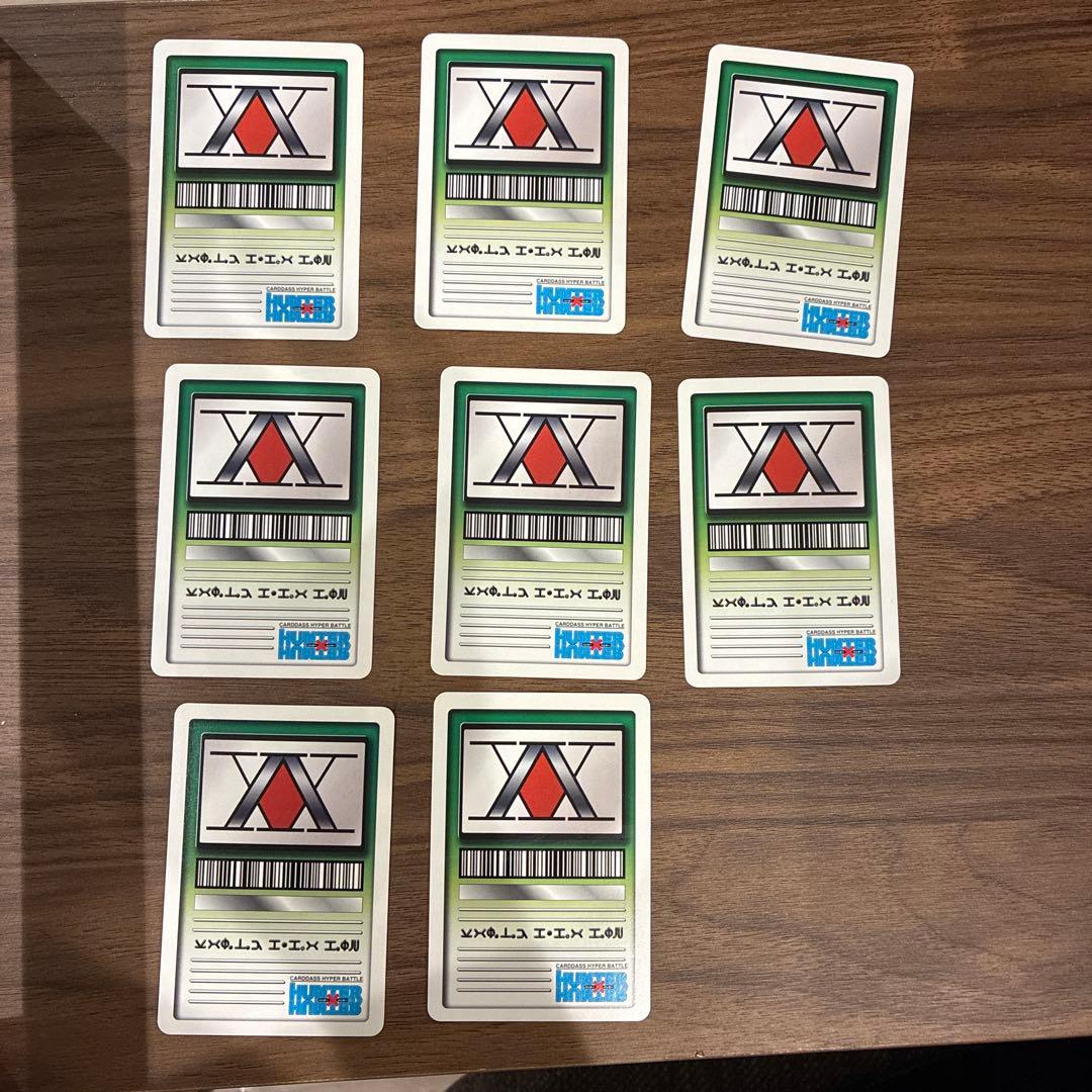 ゼ*豆様 ハンターハンター トレーディングカード 8枚セット　ジャンプフェスタ2