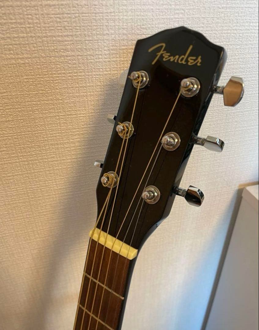 Fenderエレアコギター CD-60SCE Dread BLACK（ジャンク）