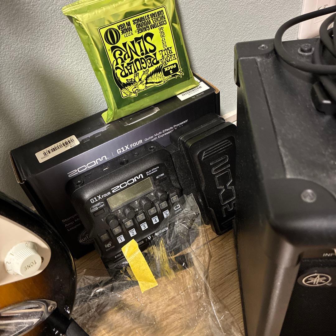 Squier stratocaster GA15Ⅱ zoom G1X four