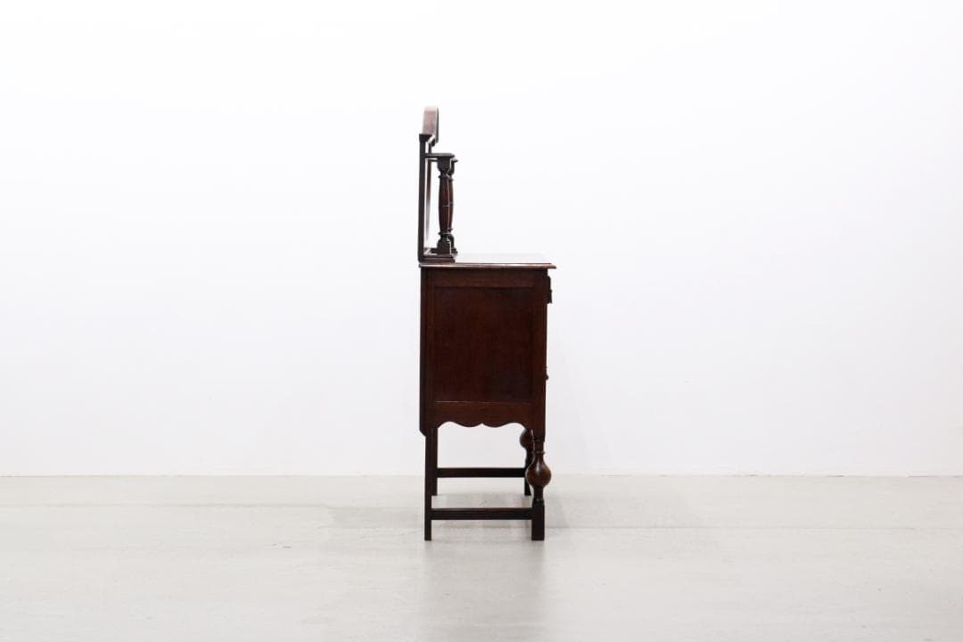 英国 イギリス ミラーバック チェスト オーク材 収納 引き出し サイドボード