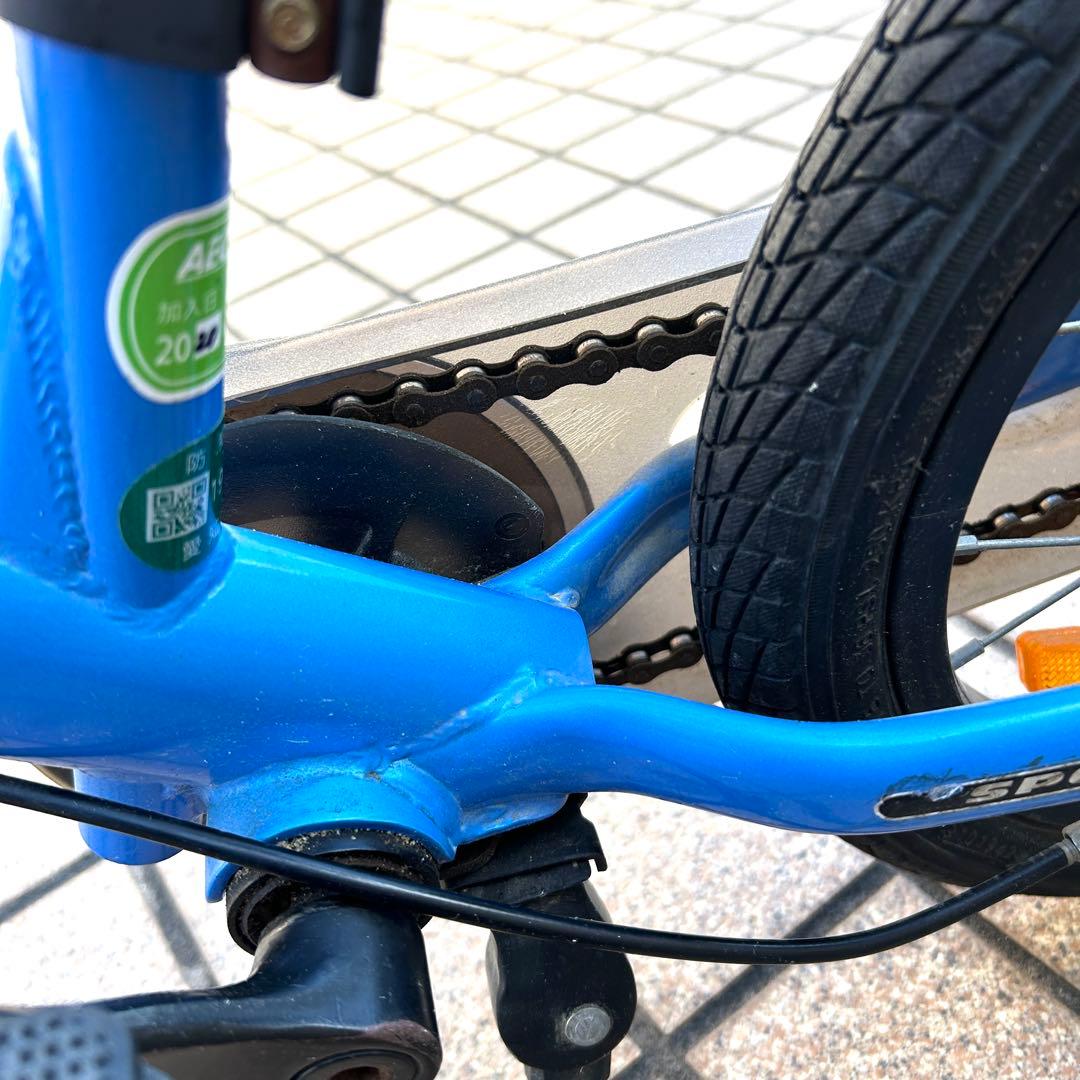 【現状品】ストライダー 14X ブルー（キックバイク/ペダル付）たのめる便発送