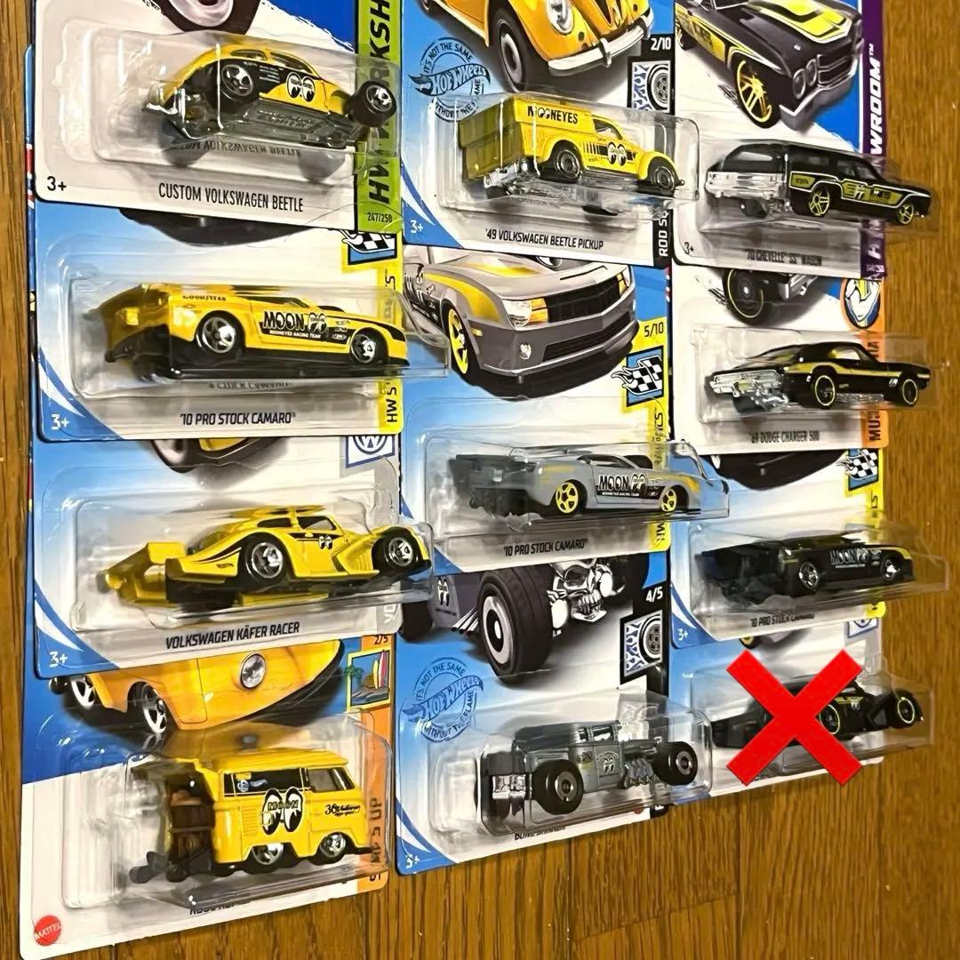 ホットウィール ムーンアイズ mooneyes 9台 セット