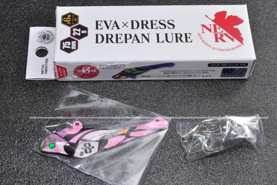 エヴァンゲリオン ドレパンルアー EVA×DRESS 6個セット シークレット有