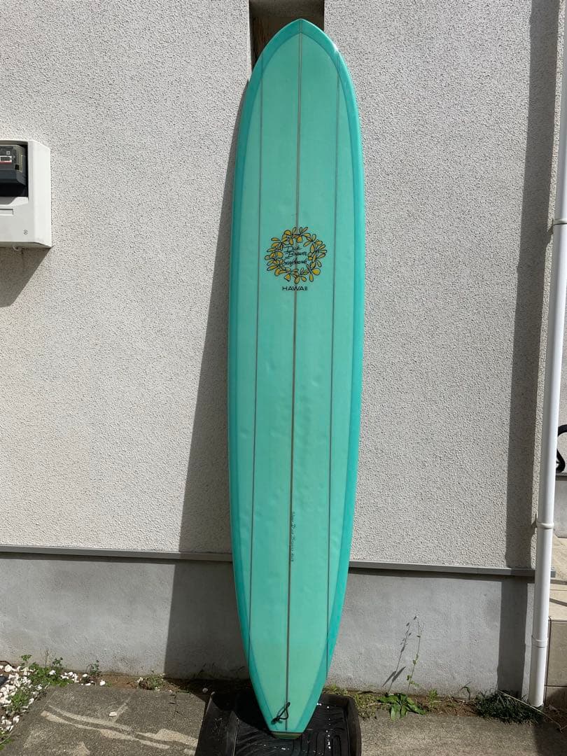 【NALU】ディックブリューワー本人シェイプ 9'6 シングル 美品