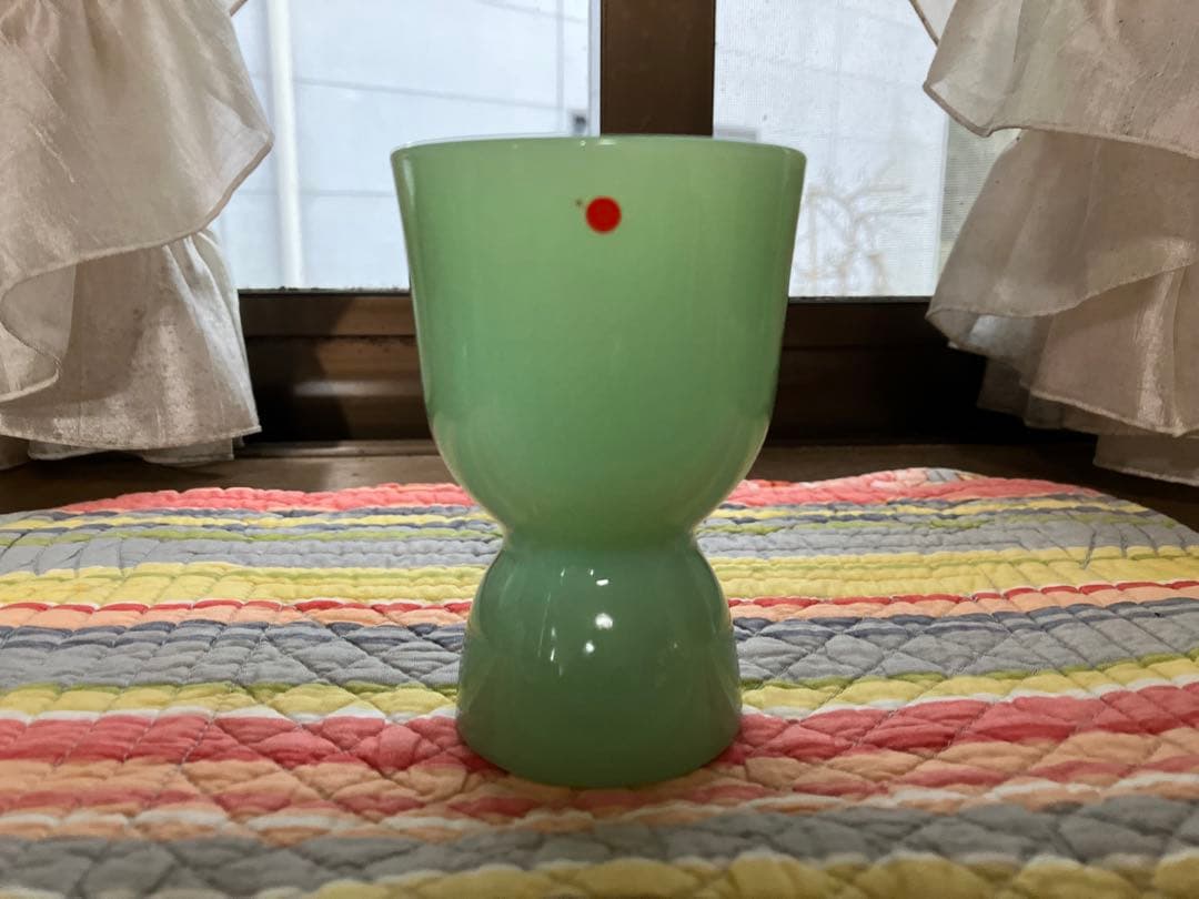 アンカーホッキング　ミルクガラス製　エッグスタンド　2個セット