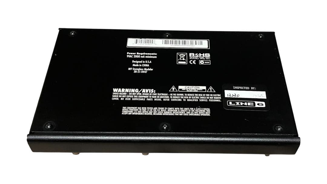 【動作確認済】Line 6 M9 Stompbox Modeler / EX-1