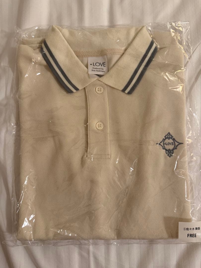 【新品未使用　最安値】イコラブ8周年ツアー　個別ポロシャツ　佐々木舞香