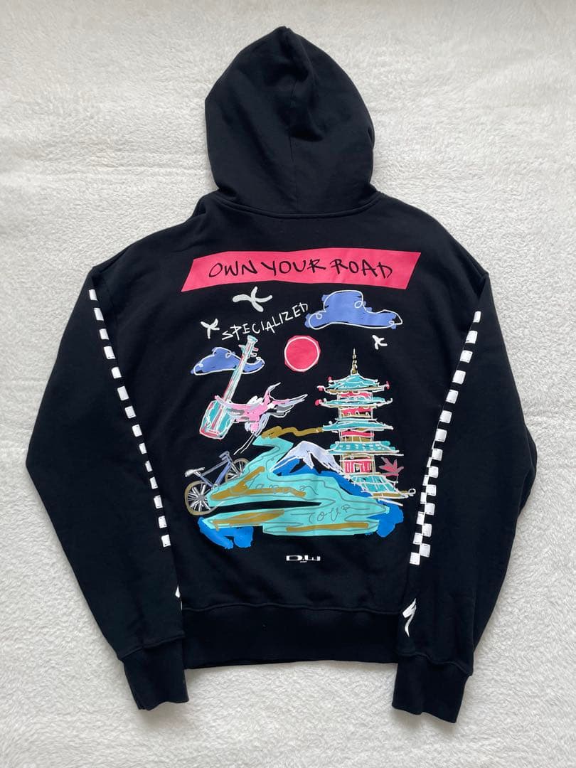 SPECIALIZED スペシャライズド パーカー　黒　メンズ　Mサイズ
