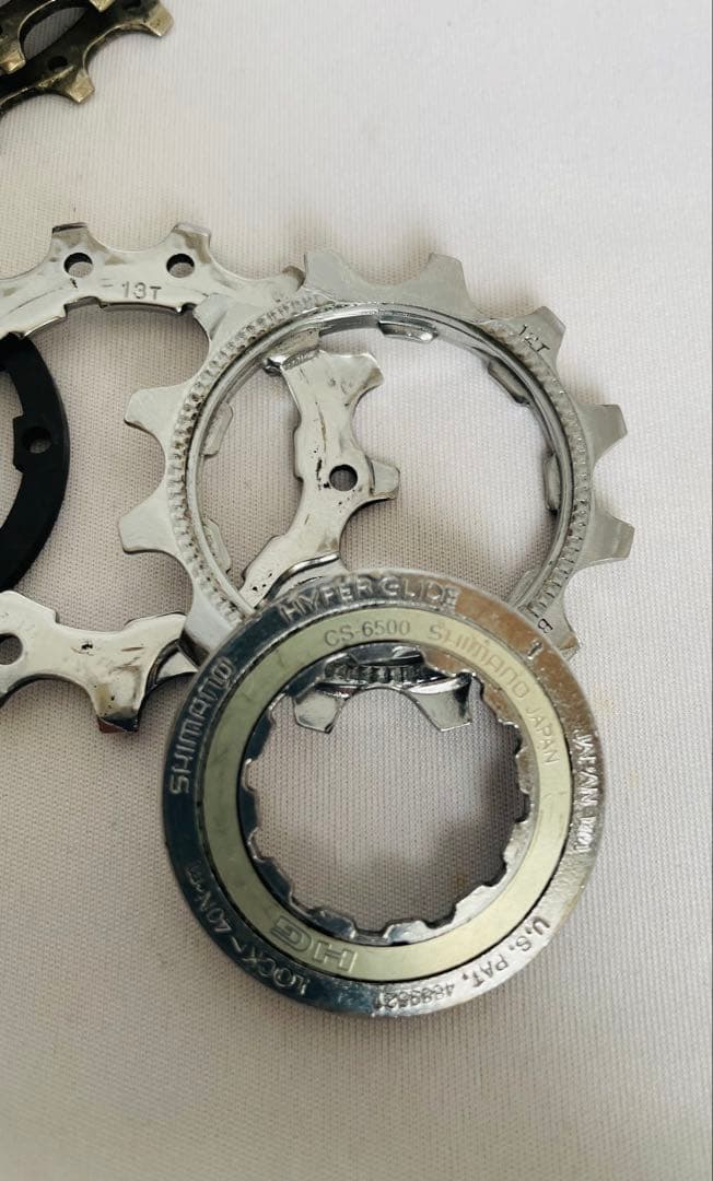 SHIMANO DURA ACE 7700シリーズメイン 駆動系6点セット 中古