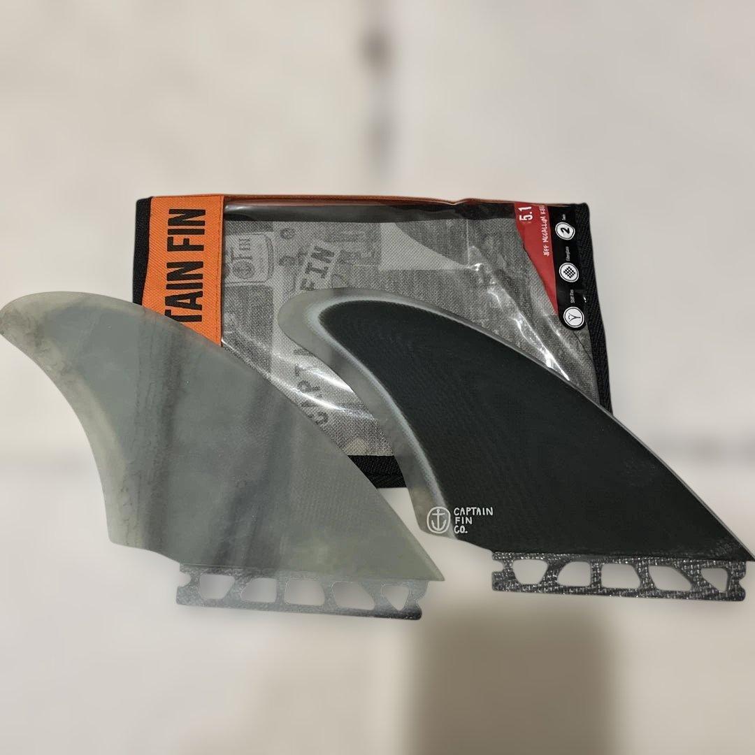 Captain Fin キャプテンフィン　ジェフマッカラム　ツインキールフィン