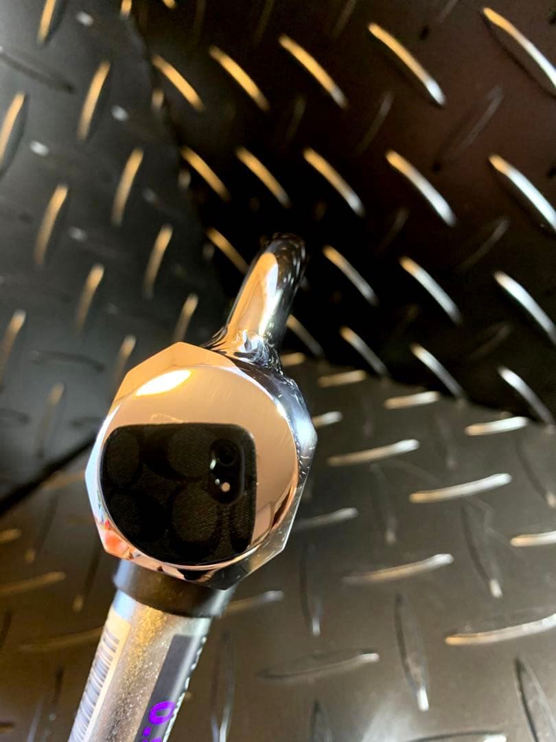 DOGYU土牛　0.9kg吊り金具付石頭鎚　カスタム　カラビナ対応Uフック付き