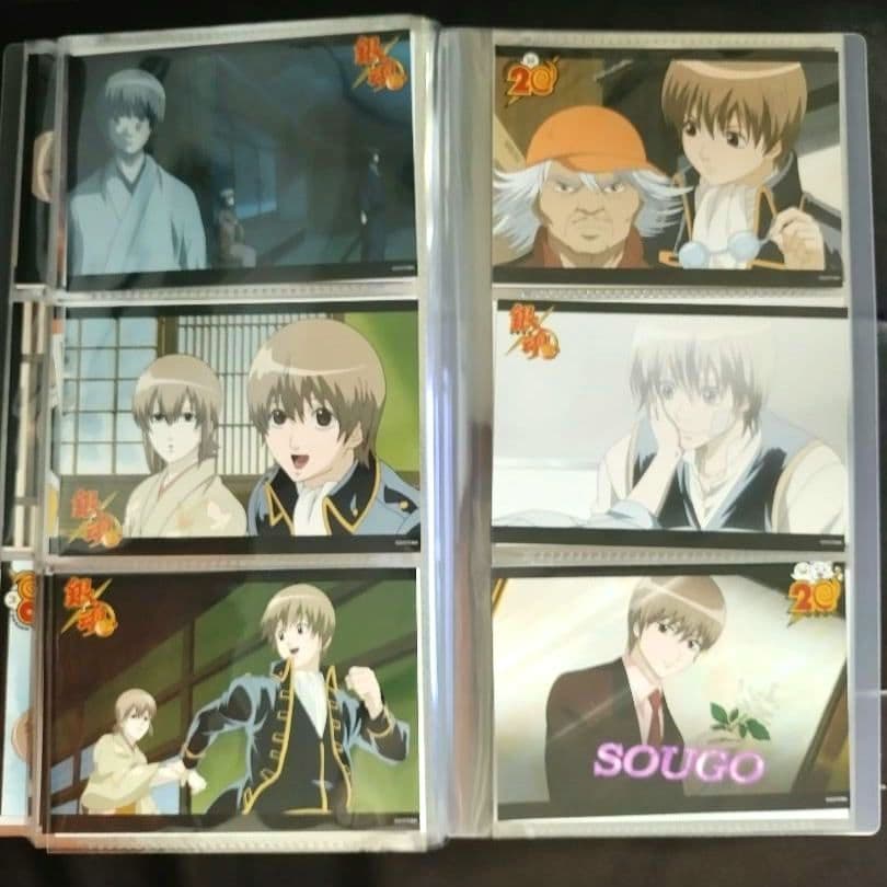 ゆ*り様 銀魂 ネットプリント 110枚 沖田多め 銀時 土方 近藤 エリザベス