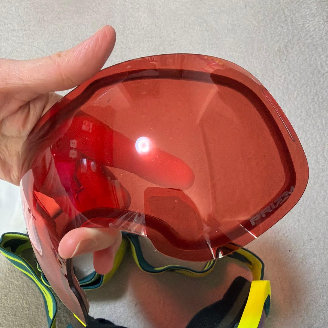 Oakley ゴーグル エアブレイク プリズム 交換レンズ付き