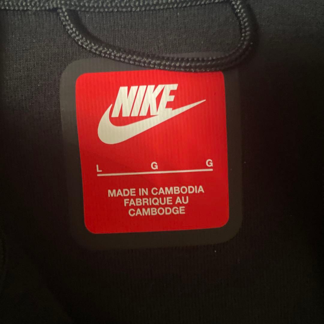 NIKEテックフリース黒 上下セットアップ