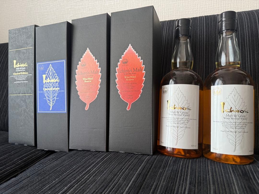 閉店セール開催中‼️Ichiro's Malt ウイスキー6本セット