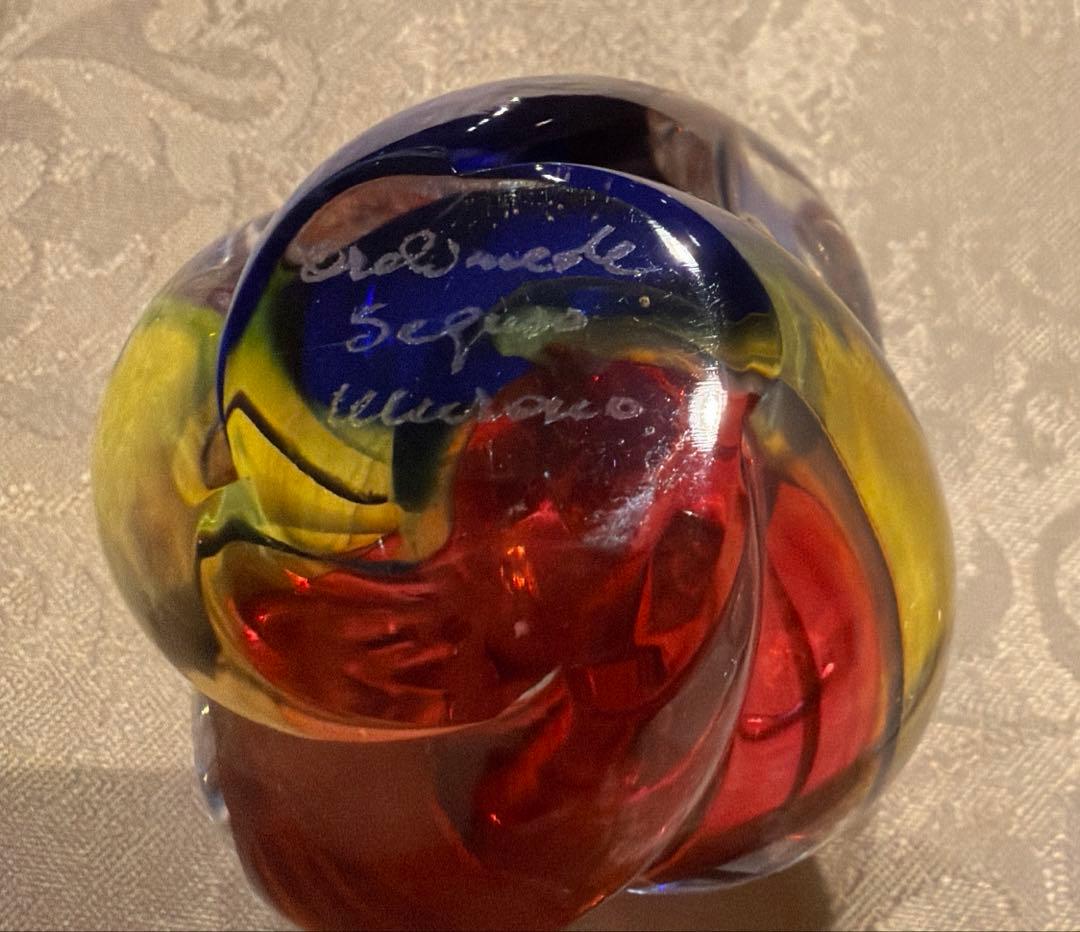 Murano Glass Archimede Seguso サイン入り　香水ビン