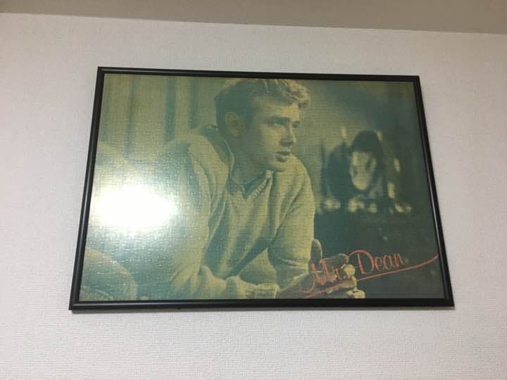 【30年前】Mr.Dean パズル 額縁付き