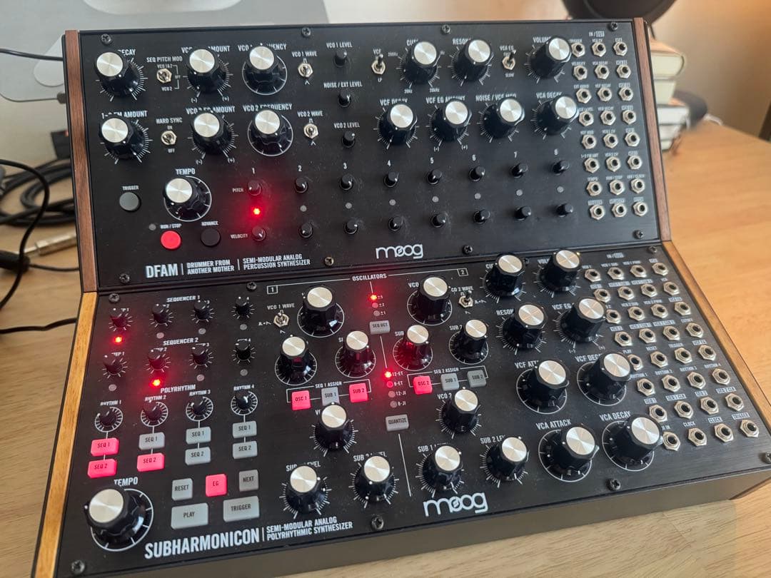 Moog DFAM & SUBHARMONICON セット