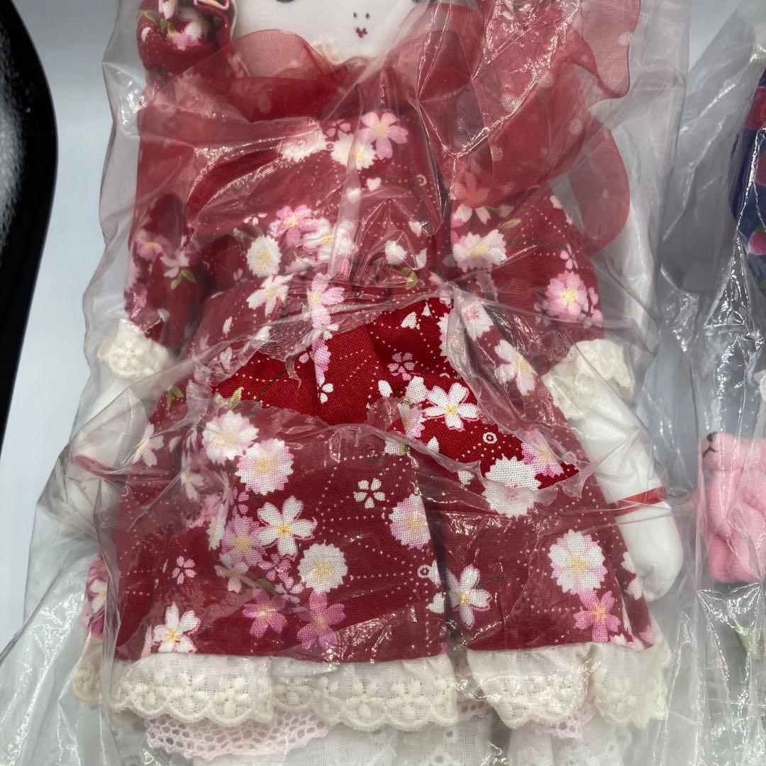 ⭐️新品未開封　昭和レトロ　文化人形　2人セット