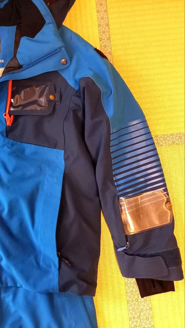 男女兼用20-21オンヨネ DEMOスキーウェア上下セット　サイズ上S　下S－3