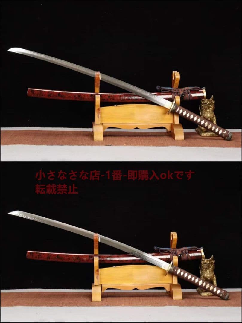 【逆刃の侍】武具　刀装具　日本刀　模造刀 居合刀 鍛造打 鋼刀 鑑賞用