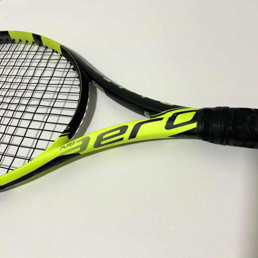 【美品】Babolat Pure aero サイズG2