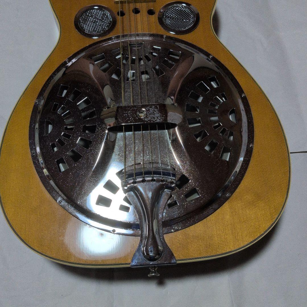 メーカー不明リゾネーターギター スクエアネックのドブロギター