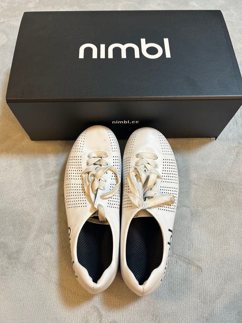 nimbl クリンチングシューズ ホワイト