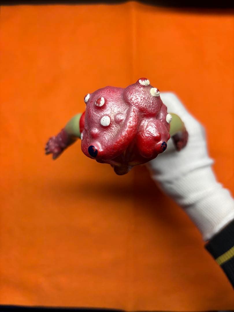 当時物 仮面ライダー 旧バンダイ キノコモルグ ソフビ レア品