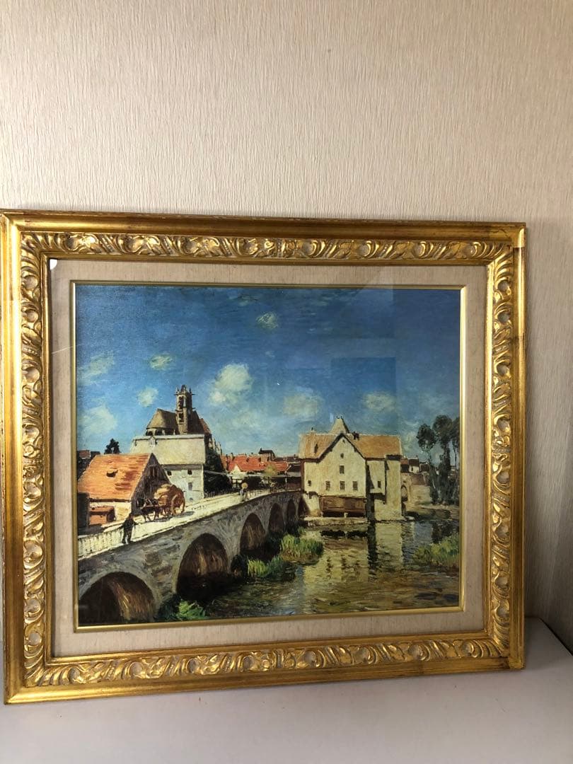 【風景画】アルフレッド シスレー モレの橋