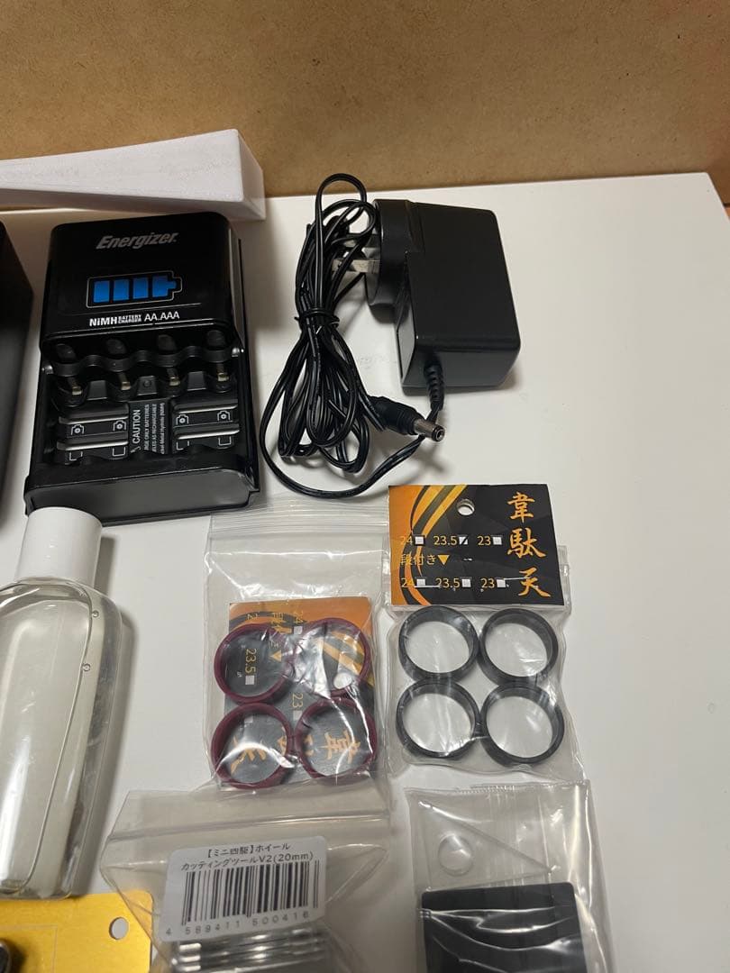 ミニ四駆 まとめ売り MSフレキ フルカーボン 充電器