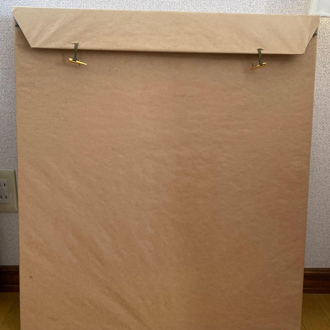 穐月明　籠の牡丹　日本画